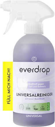 Allzweckreiniger Zitrone Basilikum everdrop