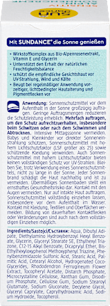 Crema solare alpina SENSITIV SPF50 sundance