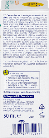 Crema solare alpina SENSITIV SPF50 sundance