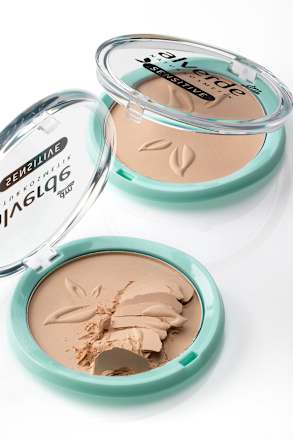 Puder Sensitive 02 Medium Beige alverde NATURKOSMETIK