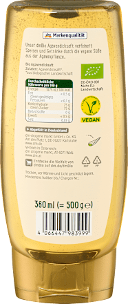 Bio agavin sirup dmBio