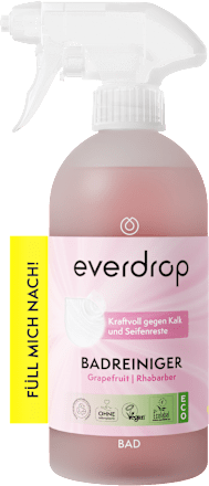 Badreiniger Grapefruit Rhabarber everdrop