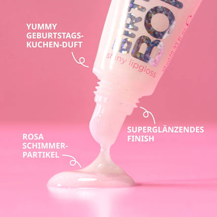 Lipgloss Birthday Bomb Shiny 01 Cake My Day essence