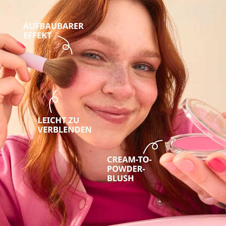 Arcpirosító, Soft Touch Bouncy Blush - Nr. 20 Electric Peony essence