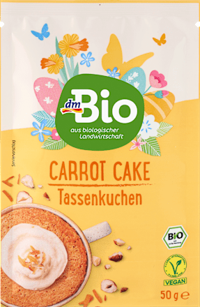 Tassenkuchen Carrot-Cake dmBio