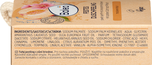 Festes Körperpeeling Pfirsich Balea