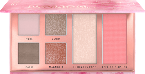 Lidschatten & Rouge Palette Blossom Glow CATRICE