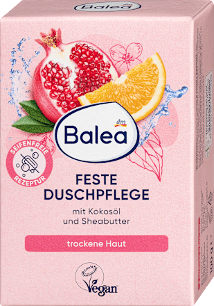 Festes Duschgel mit Kokosöl & Sheabutter Balea