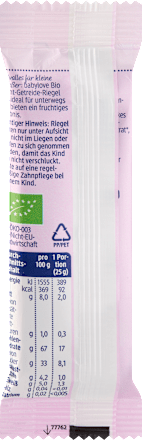 Wafelek zbożowo-owocowy bio, gruszka, banan, aronia od 1 roku babylove