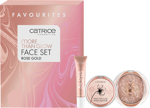 Geschenkset More Than Glow Face Rose Gold 3tlg CATRICE