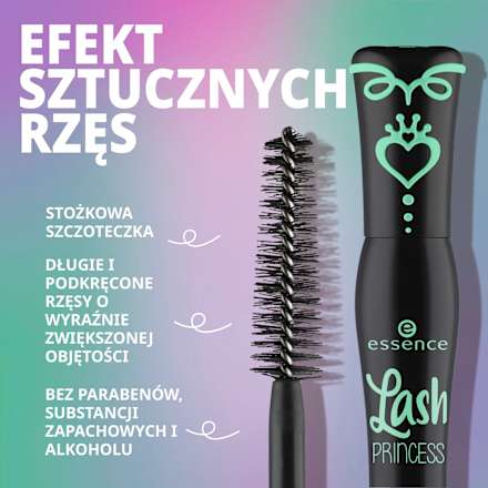 Tusz do rzęs Lash Princess False Lash Effect Black essence