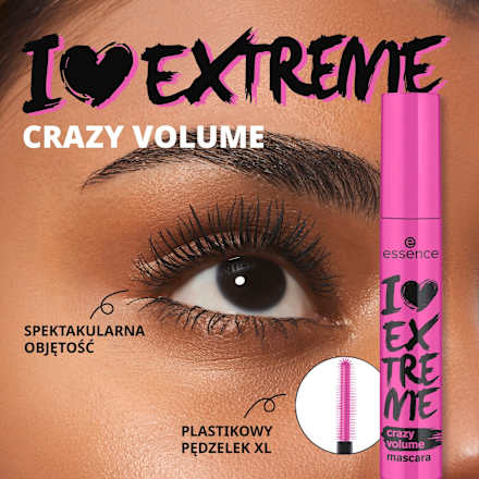 Maskara I Love Extreme Crazy Volume essence