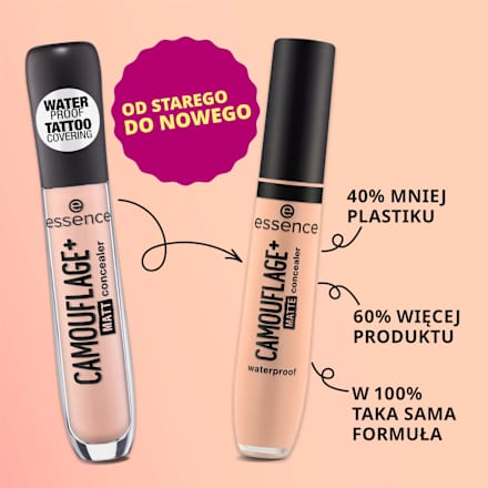 Korektor matujący Camouflage+ Matte 280 essence