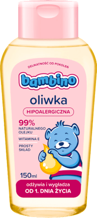 Oliwka dla niemowląt hipoalergiczna bambino