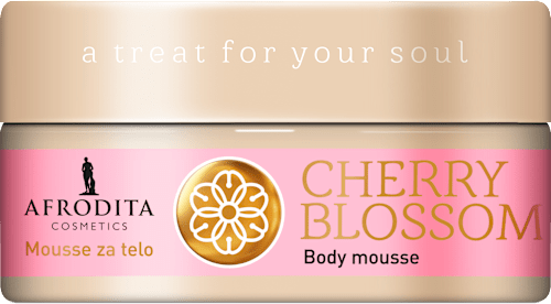 BODY HUGS CHERRY BLOSSOM mousse za telo AFRODITA