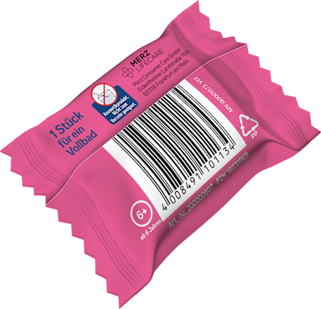 Badezusatz Glitzer Sprudeltab tetesept