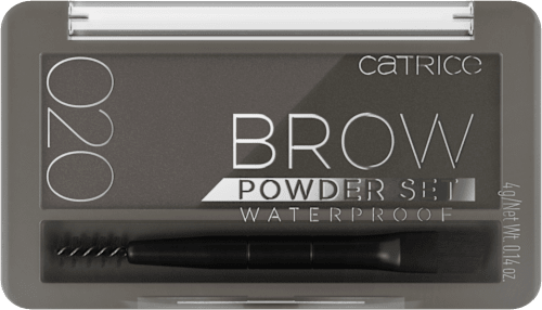 Brow Powder vodootporni set za obrve – 020 Ash Brown CATRICE