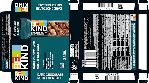 Nussriegel Dark Chocolate Nuts & Sea Salt (3x30 g) BE-KIND