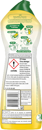 Allzweckreiniger Citrus mit Reinigungspartikeln Cif