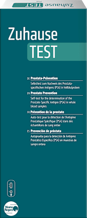 Zuhause Test PSA Prostata-Prävention NanoRepro