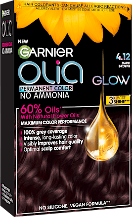 Barva za lase 4.12 Dark Brown GARNIER olia