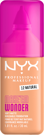 Make up Make 'EM Wonder - 12 Natural NYX PROFESSIONAL MAKEUP