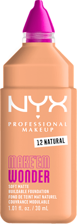 Make up Make 'EM Wonder - 12 Natural NYX PROFESSIONAL MAKEUP