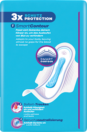 Ultra-Binden Day Long 2 mit Flügeln, Big Pack always