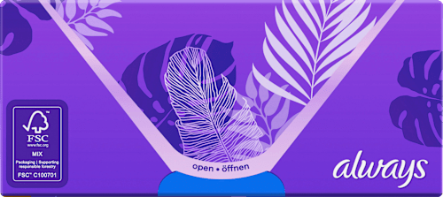 Slipeinlagen Daily Protect Normal mit Duft always