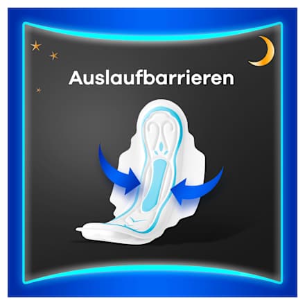 Damenbinden Maxi Night mit Flügeln always