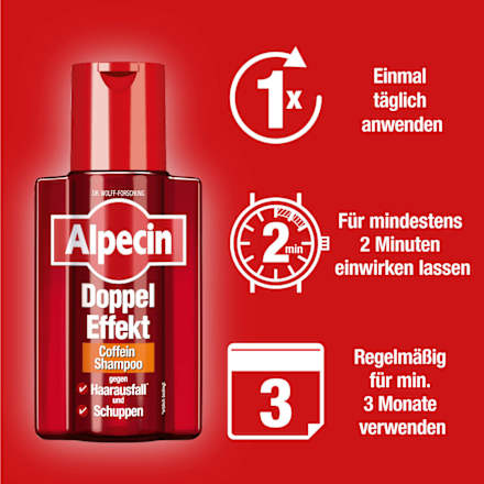 Shampoo Coffein Doppel Effekt  Alpecin