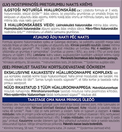 Krem przeciwzmarszczkowy na noc z kwasem hialuronowym Revitalift Filler  L'ORÉAL PARiS