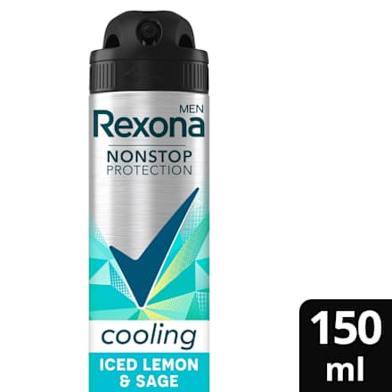 Antitranspirant Deospray Nonstop Protection Iced Lemon & Sage Scent Rexona men
