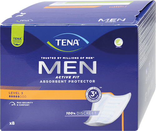 Men Active Fit Level 3 assorbenti per incontinenza da moderata a pesante TENA