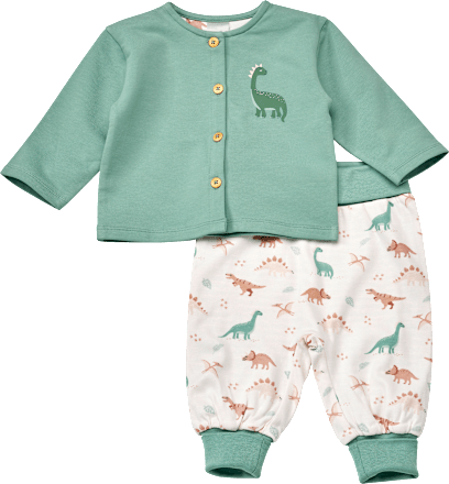 Set mit Jacke & Wendehose mit Dino-Muster, grün, Gr. 62 ALANA