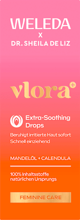 Intimpflege Extra Soothing Drops vlora+ WELEDA