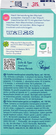 menstruační kalhotky Teens, velikost 158/164 Jessa