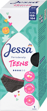 Periodenunterwäsche Slip Teens Gr. 158/164 Jessa