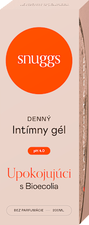 Upokojujúci ntímny gél snuggs