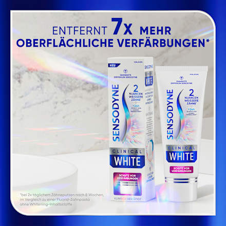 Zahnpasta Clinical White SENSODYNE