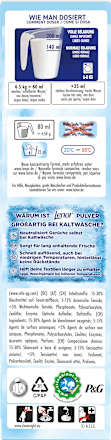 Vollwaschmittel Pulver Sensitiv Lenor