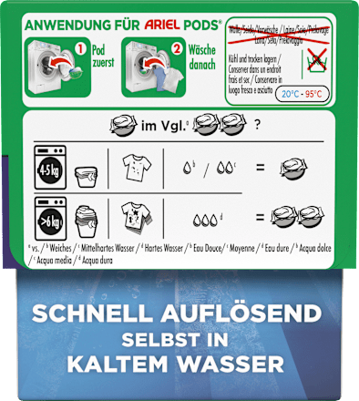 Vollwaschmittel Pods ARIEL