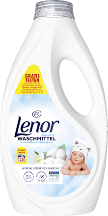 Vollwaschmittel flüssig sensitiv Lenor
