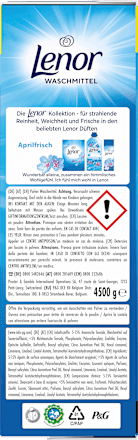 Vollwaschmittel Pulver Aprilfrisch Lenor