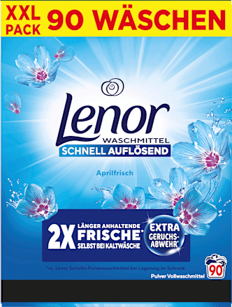 Vollwaschmittel Pulver Aprilfrisch Lenor