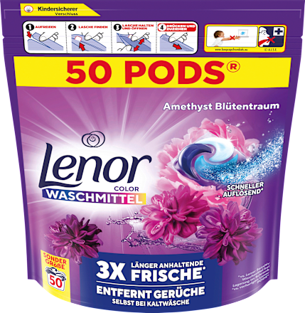 Colorwaschmittel Pods Blütentraum Lenor