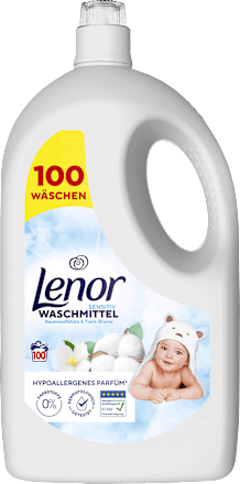 Vollwaschmittel flüssig sensitiv Lenor
