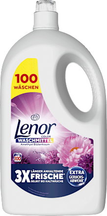 Colorwaschmittel flüssig Amethyst Blütentraum Lenor