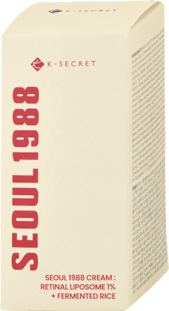 Denný pleťový krém Seoul 1988 Retinal Liposome 1 % + Fermented Rice K-SECRET