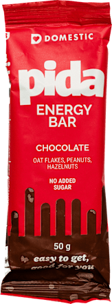 Pida Energy Bar Čokolada Domestic